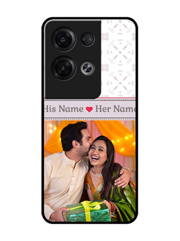 Custom Oppo Reno 8 Pro 5G Custom Metal Phone Case - With Photo And Ethnic Design