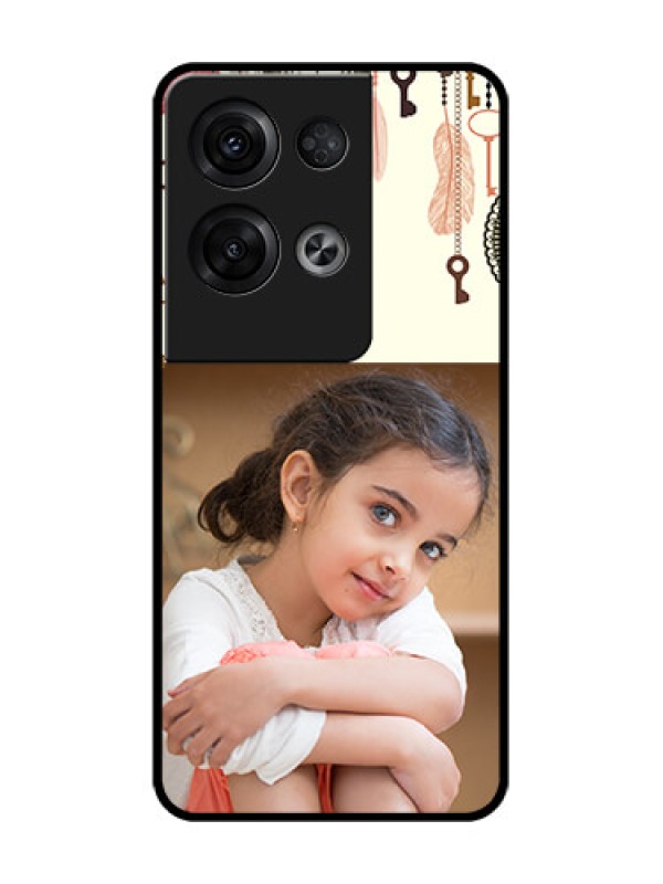 Custom Oppo Reno 8 Pro 5G Custom Metal Phone Case - Boho Style Design