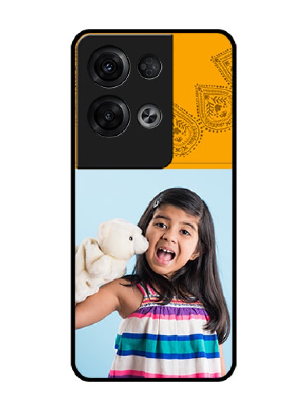 Custom Oppo Reno 8 Pro 5G Custom Metal Phone Case - Photo Wedding Design