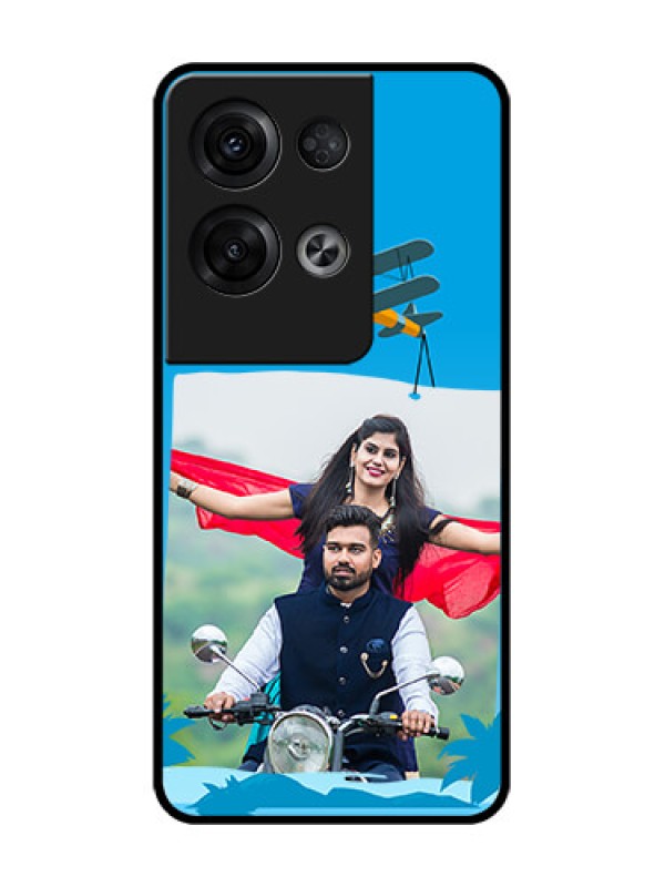 Custom Oppo Reno 8 Pro 5G Custom Metal Phone Case - Traveller Design