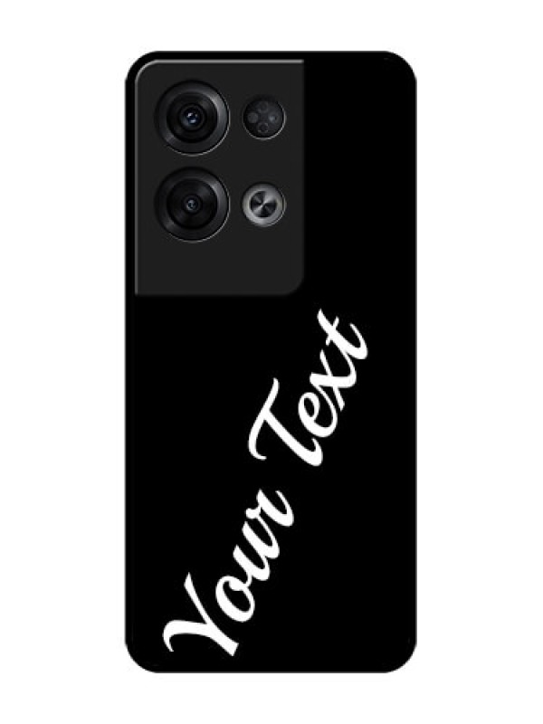 Custom Oppo Reno 8 Pro 5G Custom Metal Phone Case - With Your Name Design