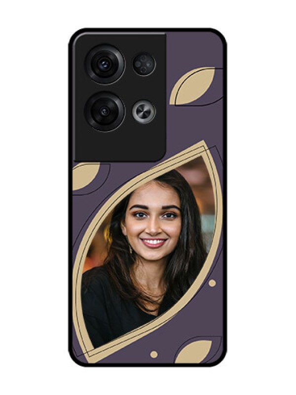 Custom Oppo Reno 8 Pro 5G Custom Metal Phone Case - Falling Leaf Design