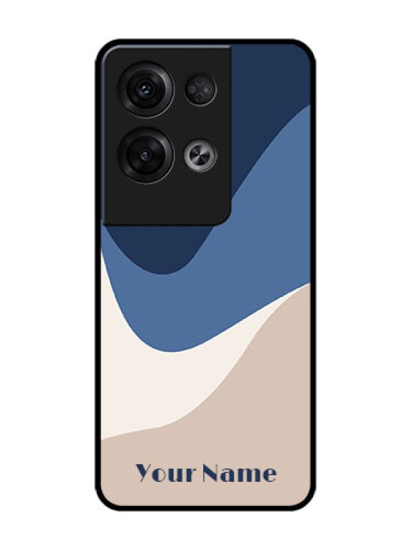 Custom Oppo Reno 8 Pro 5G Custom Metal Phone Case - Abstract Drip Art Design