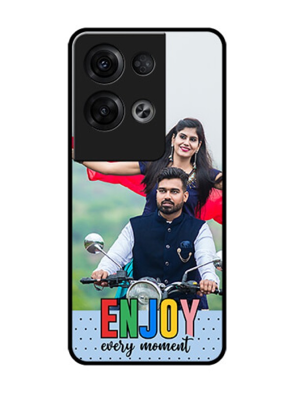 Custom Oppo Reno 8 Pro 5G Custom Metal Phone Case - Enjoy Every Moment Design