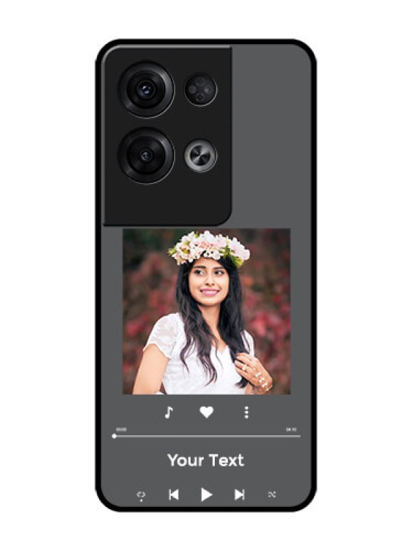 Custom Oppo Reno 8 Pro 5G Custom Metal Phone Case - Play The Music Design