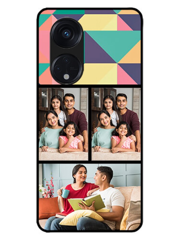 Custom Oppo Reno 8T 5G Custom Metal Phone CaseBulk Pic Upload Design