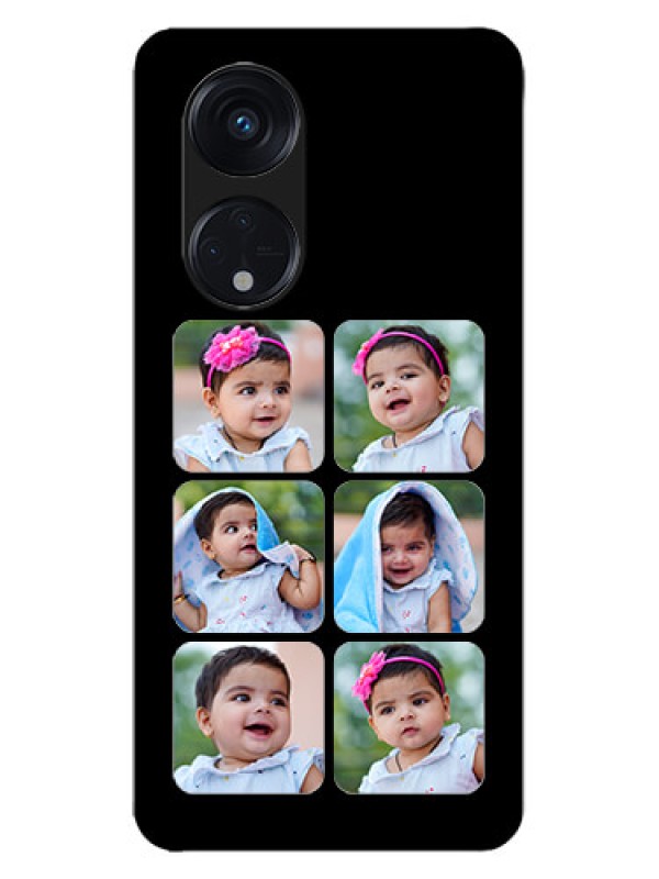 Custom Oppo Reno 8T 5G Custom Metal Phone CaseMultiple Pictures Design