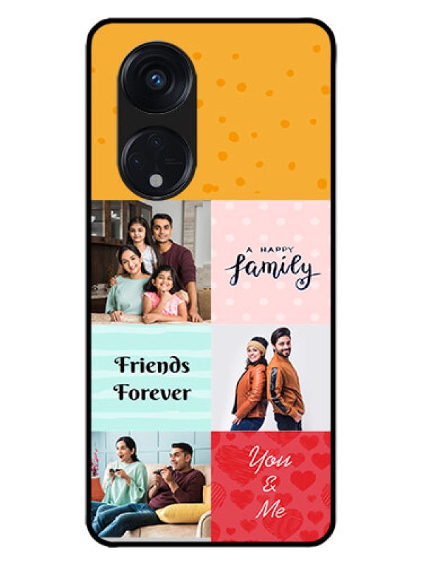 Custom Oppo Reno 8T 5G Custom Metal Phone CaseImages With Quotes Design