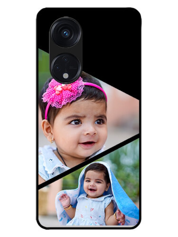 Custom Oppo Reno 8T 5G Custom Metal Phone CaseSemi Cut Design