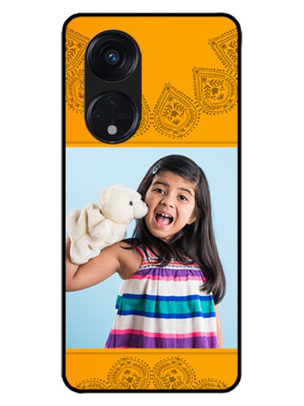 Custom Oppo Reno 8T 5G Custom Metal Phone CasePhoto Wedding Design