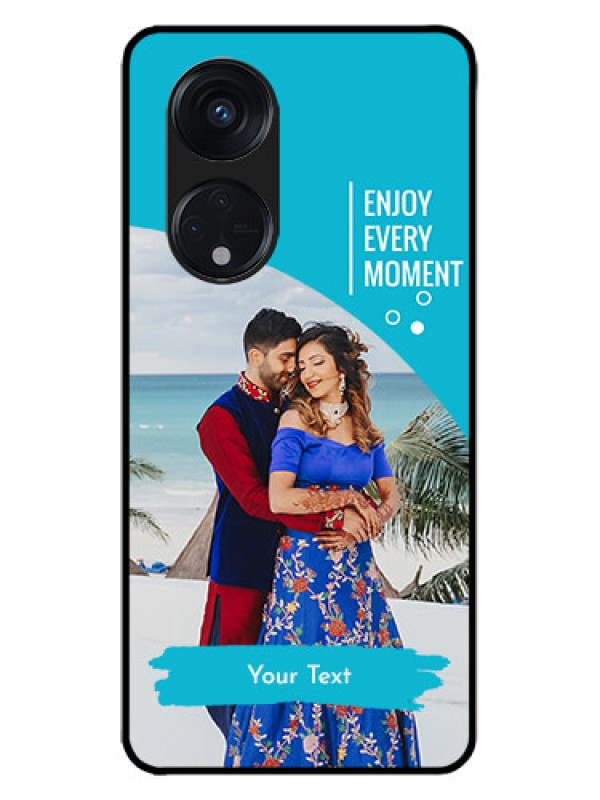 Custom Oppo Reno 8T 5G Custom Metal Phone CaseHappy Moment Design