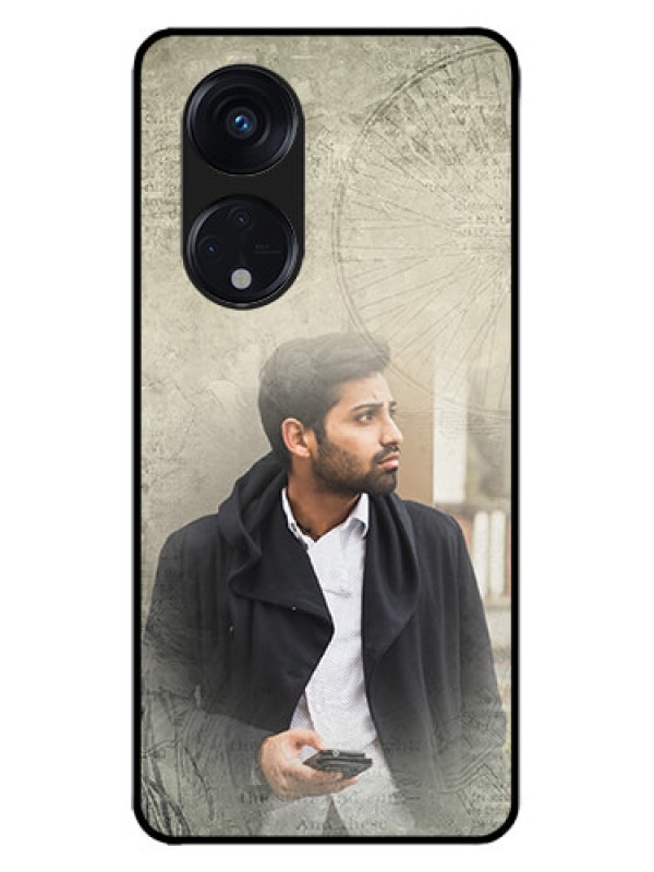 Custom Oppo Reno 8T 5G Custom Metal Phone CaseWith Vintage Design