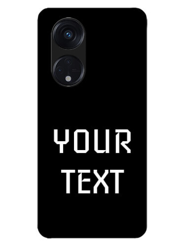 Custom Oppo Reno 8T 5G Custom Metal Phone CaseYour Name Design