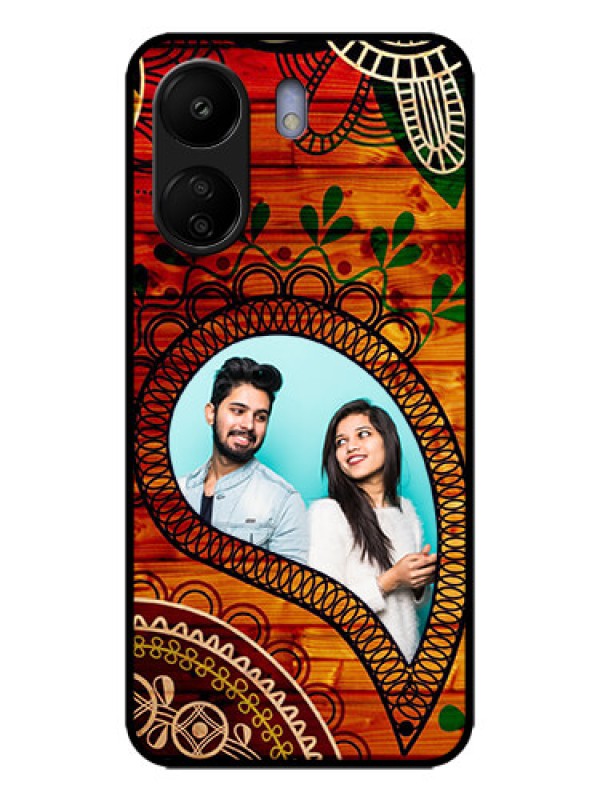 Custom Poco C65 Custom Metal Phone Case - Abstract Colorful Design