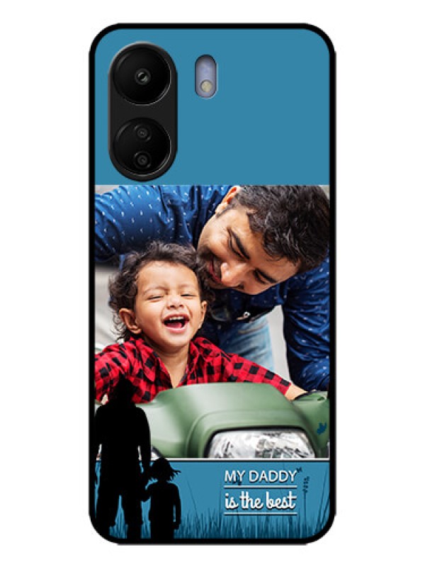 Custom Poco C65 Custom Metal Phone Case - Best Dad Design