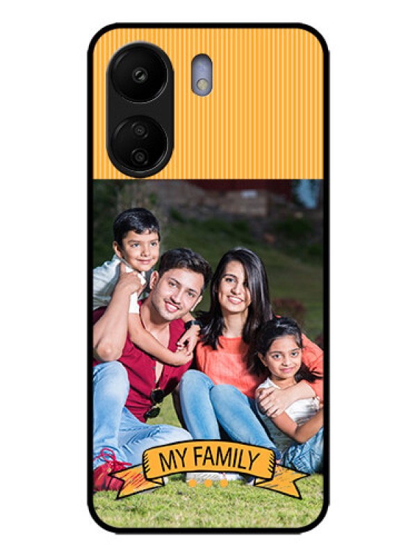 Custom Poco C65 Custom Metal Phone Case - My Family Design