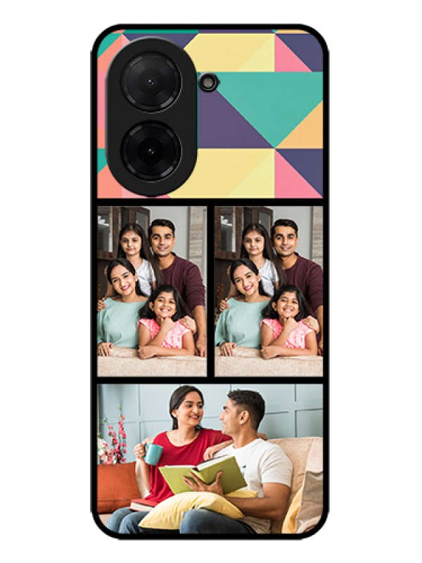 Custom Poco C71 Custom Metal Phone Case - Bulk Pic Upload Design