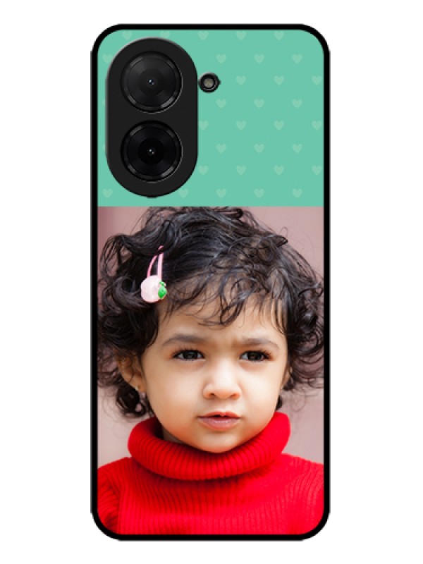 Custom Poco C71 Custom Metal Phone Case - Lovers Picture Design