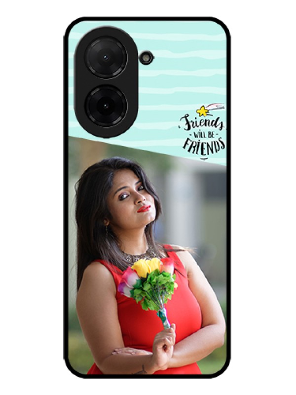 Custom Poco C71 Custom Metal Phone Case - Friends Picture Icon Design