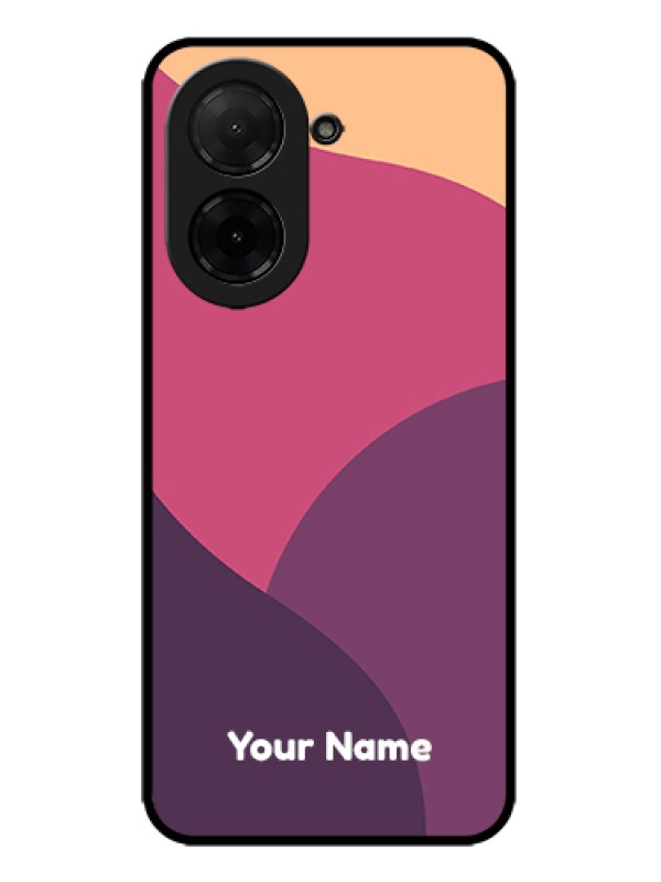 Custom Poco C71 Custom Metal Phone Case - Mixed Multi - Colour Abstract Art Design