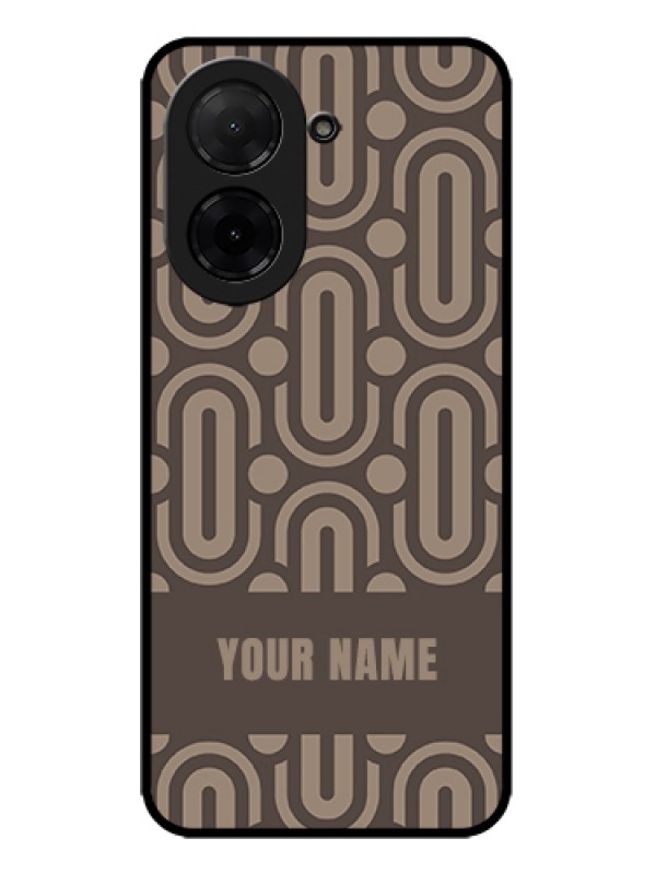 Custom Poco C71 Custom Metal Phone Case - Captivating Zero Pattern Design
