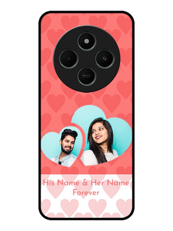 Custom Poco C75 5G Custom Metal Phone CaseCouple Pic Upload Design