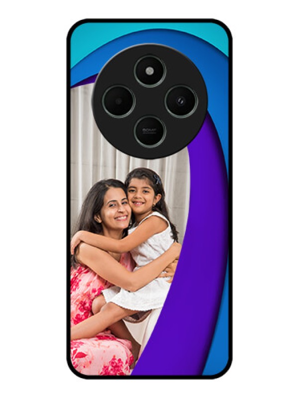 Custom Poco C75 5G Custom Metal Phone CaseSimple Pattern Design