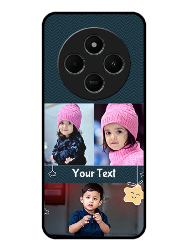 Custom Poco C75 5G Custom Metal Phone CaseHanging Stars Design