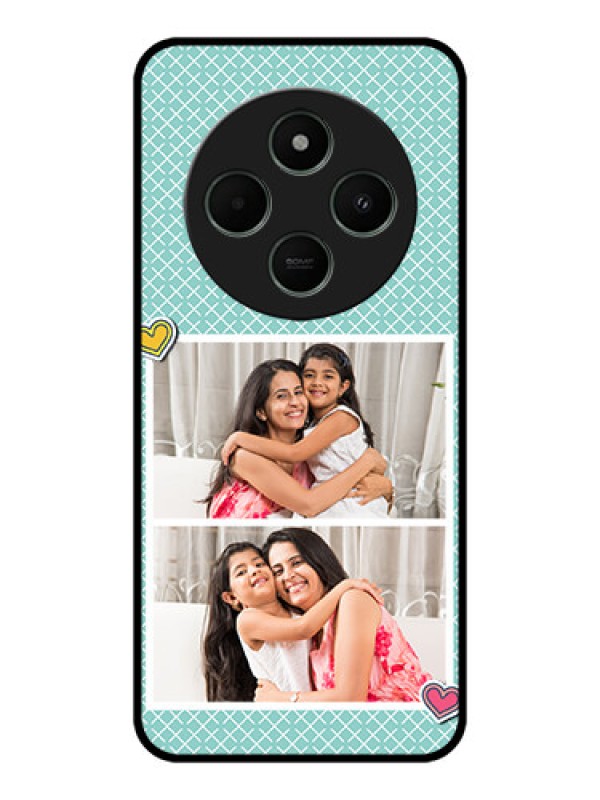 Custom Poco C75 5G Custom Metal Phone Case2 Image Holder With Pattern Design