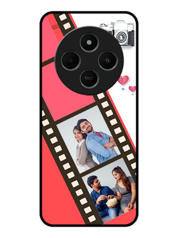 Custom Poco C75 5G Custom Metal Phone Case3 Image Holder With Film Reel