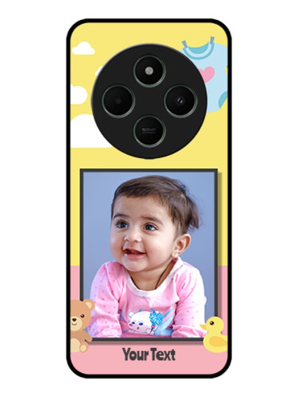 Custom Poco C75 5G Custom Metal Phone CaseKids 2 Color Design