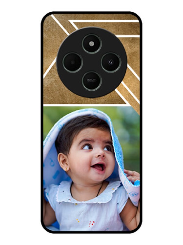 Custom Poco C75 5G Custom Metal Phone CaseGradient Abstract Texture Design