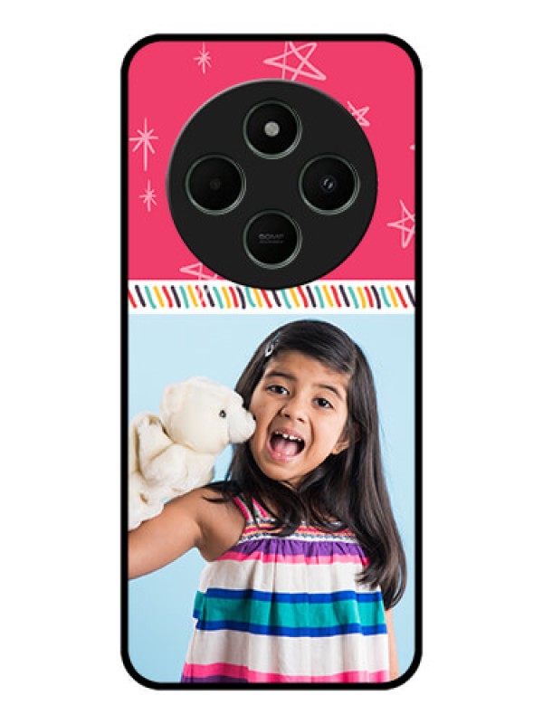 Custom Poco C75 5G Custom Metal Phone CaseLine Art Design