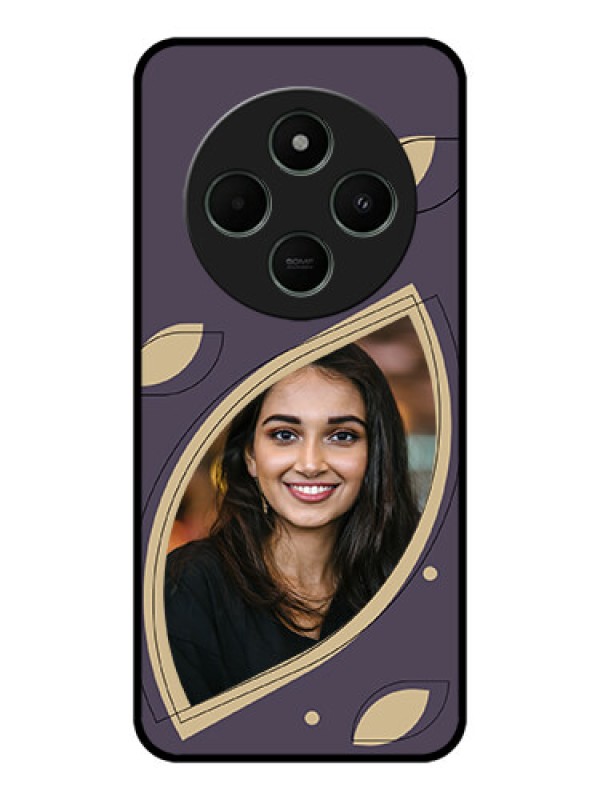 Custom Poco C75 5G Custom Metal Phone CaseFalling Leaf Design