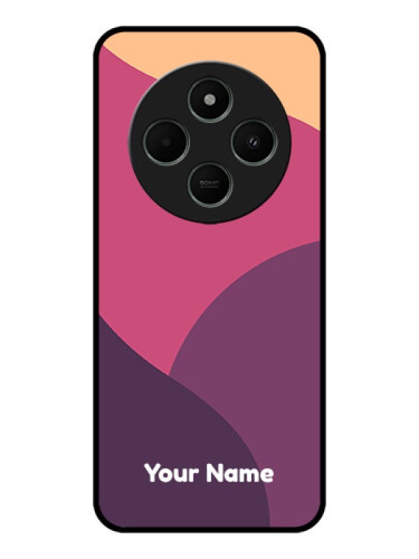 Custom Poco C75 5G Custom Metal Phone CaseMixed Multi - Colour Abstract Art Design