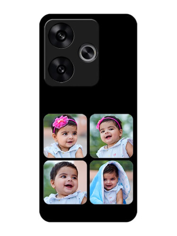 Custom Poco F6 5G Custom Metal Phone CaseMultiple Pictures Design