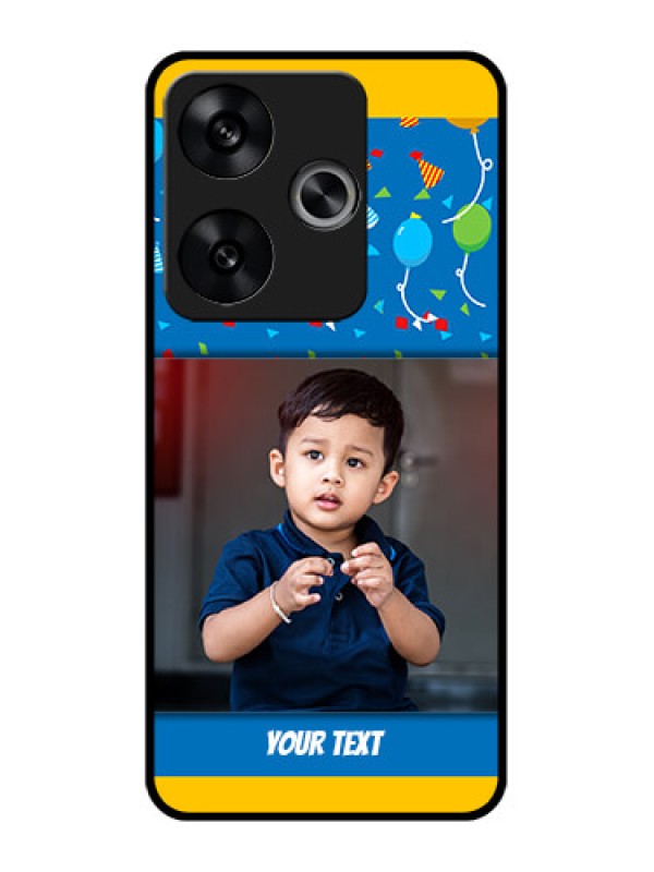 Custom Poco F6 5G Custom Metal Phone CaseBirthday Wishes Design