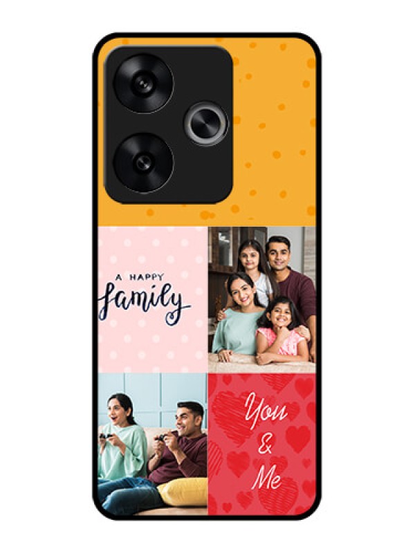 Custom Poco F6 5G Custom Metal Phone CaseImages With Quotes Design