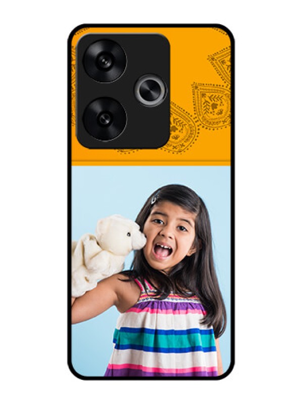 Custom Poco F6 5G Custom Metal Phone CasePhoto Wedding Design