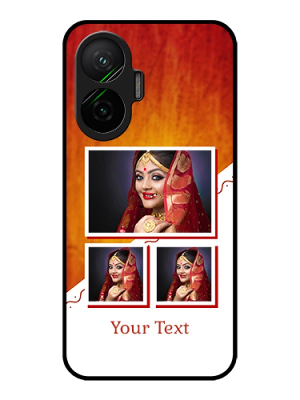 Custom Poco F7 5G Custom Metal Phone Case - Wedding Memories Design