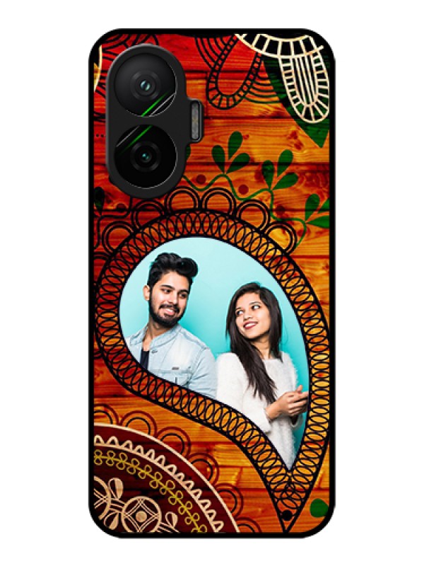 Custom Poco F7 5G Custom Metal Phone Case - Abstract Colorful Design