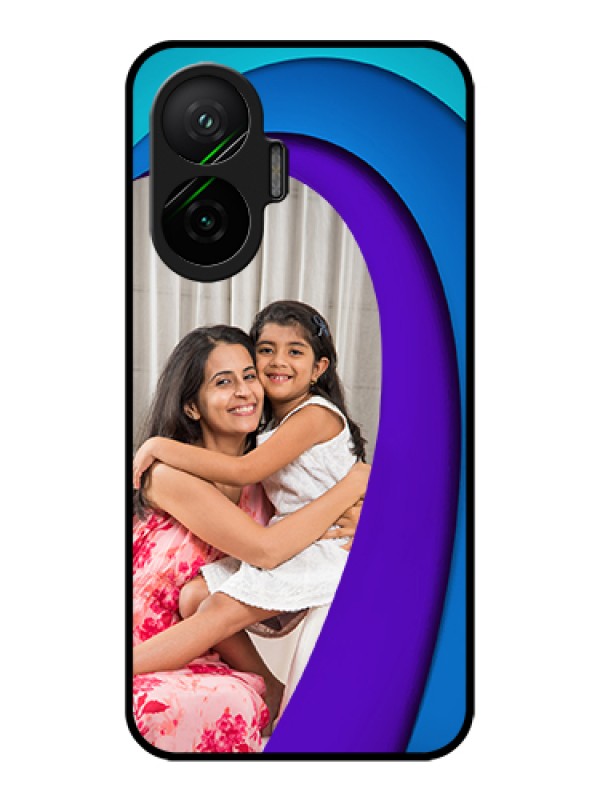 Custom Poco F7 5G Custom Metal Phone Case - Simple Pattern Design