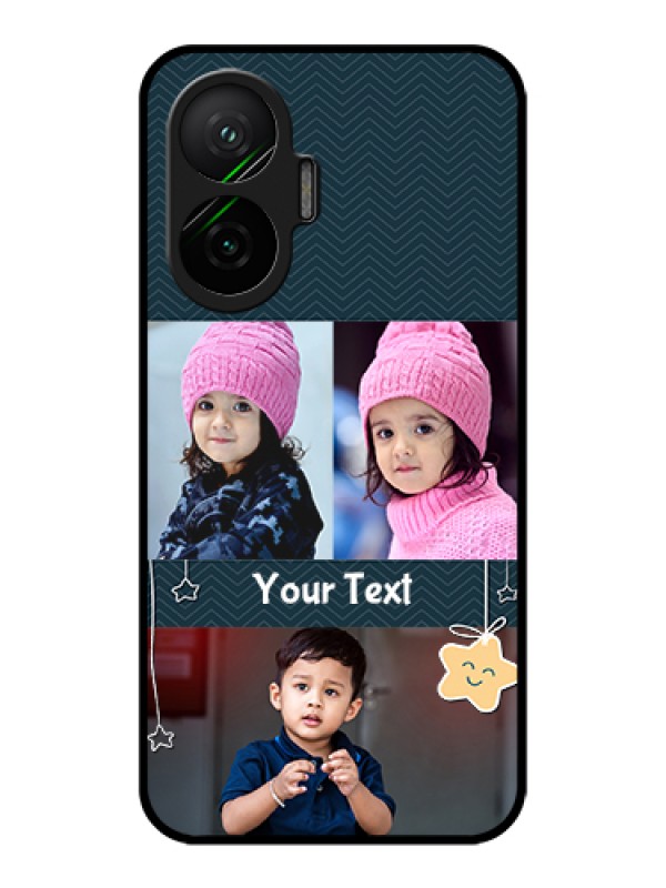 Custom Poco F7 5G Custom Metal Phone Case - Hanging Stars Design