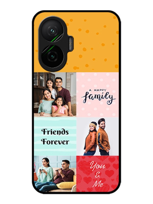 Custom Poco F7 5G Custom Metal Phone Case - Images With Quotes Design