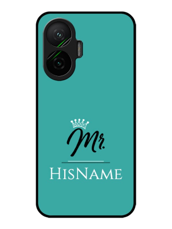 Custom Poco F7 5G Custom Metal Phone Case - Mr With Name Design