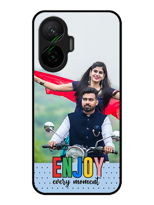 Custom Poco F7 5G Custom Metal Phone Case - Enjoy Every Moment Design