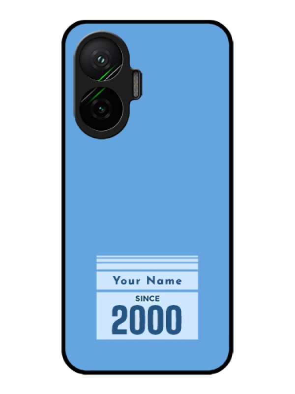 Custom Poco F7 5G Custom Metal Phone Case - Custom Year Of Birth Design