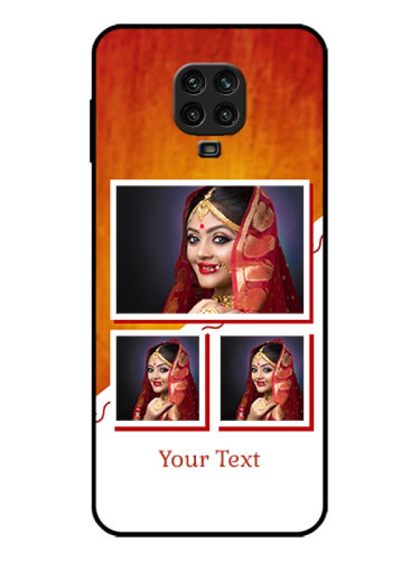 Custom Poco M2 Pro Custom Metal Phone Case - Wedding Memories Design