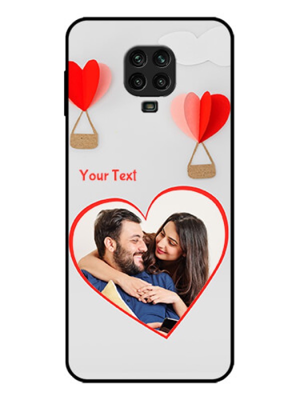 Custom Poco M2 Pro Custom Metal Phone Case - Parachute Love Design