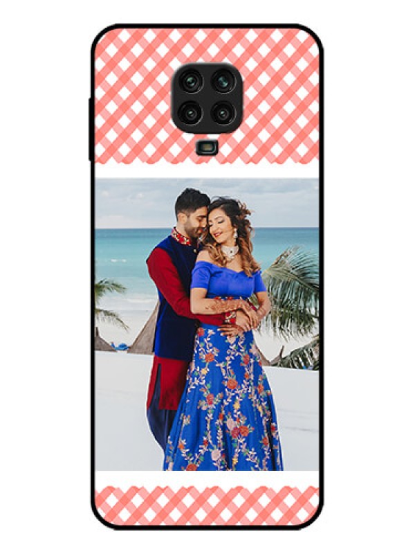 Custom Poco M2 Pro Custom Metal Phone Case - Pink Pattern Design